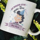 ich brauche keine gute Fee - Personalisierte Tasse