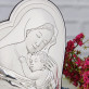 Unendliche Liebe - Gottesmutter - Silbernes Bild mit Gravur