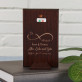 Unendliche Liebe - Papst - Silbernes Bild mit Gravur