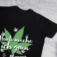 Heute mache ich grün - Schwarzes T-Shirt für Herren