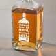 Sport ist Mord - Whiskykaraffe mit Gravur