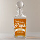 Frischgebackener Papa - Whiskykaraffe mit Gravur