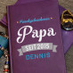 Frischgebackener Papa - Notizbuch A5 mit Aufdruck