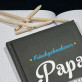 Frischgebackener Papa - Notizbuch A5 mit Aufdruck
