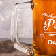 Frischgebackener Papa - Personalisierter Bierkrug