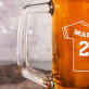 Rückennummer - Personalisierter Bierkrug