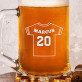 Rückennummer - Personalisierter Bierkrug