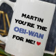 OBI-WAN - Personalisierte Tasse