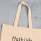 Frohe Miaunachten - Baumwolltasche mit Aufdruck