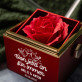 Von jetzt an für immer - Schmuckkästchen mit einer Rose