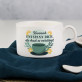 Entspann Dich - Tasse mit Untertasse