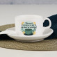 Entspann Dich - Tasse mit Untertasse