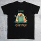 Gärtner - Schwarzes T-Shirt für Herren
