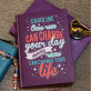 One Run Can Change Your Day - Notizbuch mit A5 mit Aufdruck