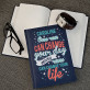 One Run Can Change Your Day - Notizbuch mit A5 mit Aufdruck