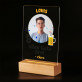 Alles Gute Bro - Druck auf Acrylglas mit LED Beleuchtung