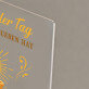 Heute ist der Tag - Druck auf Acrylglas