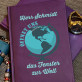Öffnet das Fenster zur Welt - Notizbuch A5 mit Aufdruck