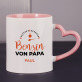 Papas Benzin - Personalisierte Tasse