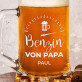 Papas Benzin - Personalisierter Bierkrug