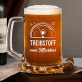 Treibstoff - Set aus Becher und Weinglas