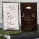 Zur Erinnerung an Deine Erstkommunion - Papst - Silbernes Bild mit Gravur