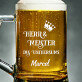 Herr & Meister - Personalisierter Bierkrug