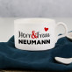 Herr&Frau - Tasse mit Untertasse
