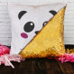 Panda - Kissen mit Pailletten