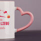 Voller Liebe 2 - Personalisierte Tasse