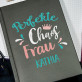 Perfekte Chaosfrau - Notizbuch A5 mit Aufdruck