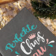 Perfekte Chaosfrau - Notizbuch A5 mit Aufdruck