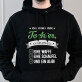 Hübsche tochter - Schwarzer Kapuzenpullover für Herren