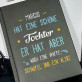 Hübsche Tochter - Notizbuch A5 mit Aufdruck