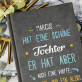 Hübsche Tochter - Notizbuch A5 mit Aufdruck