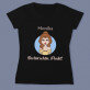 Du bist schön. Punkt - Schwarzes T-Shirt für Damen