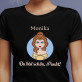 Du bist schön. Punkt - Schwarzes T-Shirt für Damen