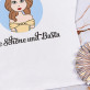Die Schöne und Basta - T-Shirt mit Aufdruck für Damen