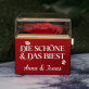 Die schöne und das biest - Schmuckkästchen mit einer Rose