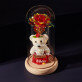 Die schöne und das biest - Ewige Rose mit Teddybär