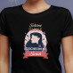 Schön klug bescheiden - Schwarzes T-Shirt für Damen