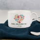 Einen schönen Tag - Tasse mit Untertasse