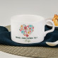 Einen schönen Tag - Tasse mit Untertasse