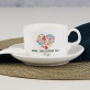 Einen schönen Tag - Tasse mit Untertasse