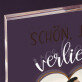 Schön, jung, verliebt - Acrylblock