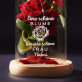 Schöne Blume - Ewige Rose Im Glas