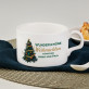 Wunderschöne Weihnachten - Tasse mit Untertasse