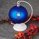 Weihnachtsstern - Weihnachtskugel mit Ständer