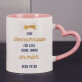 Sternschnuppe für dich - personalisierte Tasse