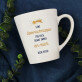 Sternschnuppe für dich - personalisierte Tasse